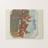 Chasers Vintage Horse Racing Legpuzzel (Horizontaal)