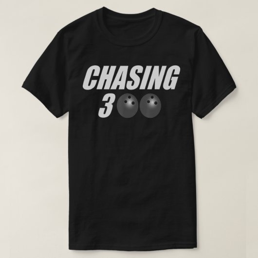 Chasing 300 Bowling T-shirt (Design voorkant)