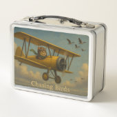 Chasing Birds Metal Lunchbox (Dos)