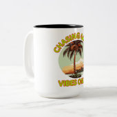 Chasing Good Vibes uniquement - Mug rétro à deux t (Devant gauche)