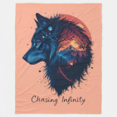 Chasing Infinity Fleece Deken (Voorkant)