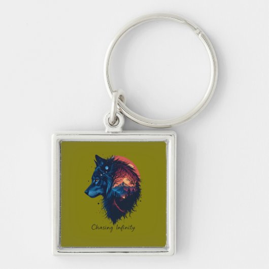 Chasing Infinity sleutelhanger (Voorkant)