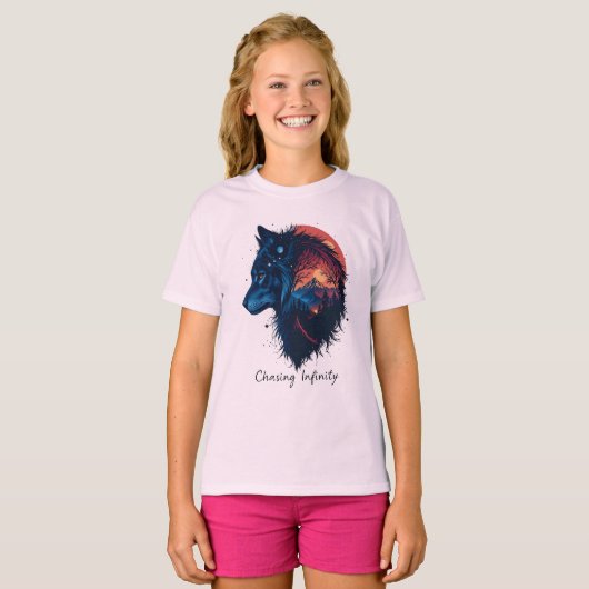 Chasing Infinity T-shirt (Voorkant volledig)