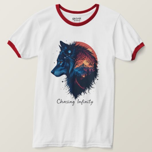 Chasing Infinity T-shirt (Design voorkant)