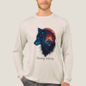 Chasing Infinity Tri-Blend Shirt (Voorkant volledig)