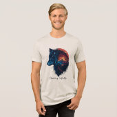 Chasing Infinity Tri-Blend Shirt (Voorkant volledig)