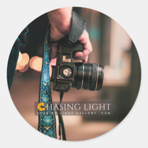 'Chasing Light Gallery' Classic Ronde Stickers