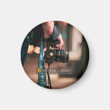 'Chasing Light Gallery' Magnet circulaire