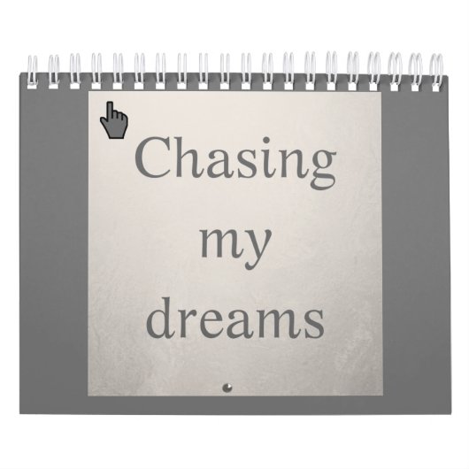Chasing my dreams | Persiguiendo mis sueños Kalender (Hoes)