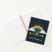 "Chasing Silver Linings" Notitieboek (Binnen)