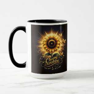 Chasing Sunshine Mug - Inspirer la Coupe du Café,
