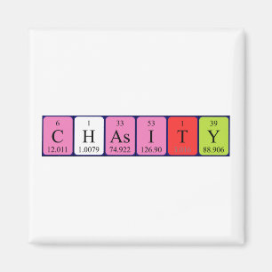 Chasity periodieke table name magnet magneet