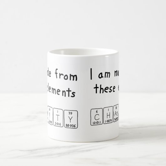 Chasity periodieke table name mok (Center)