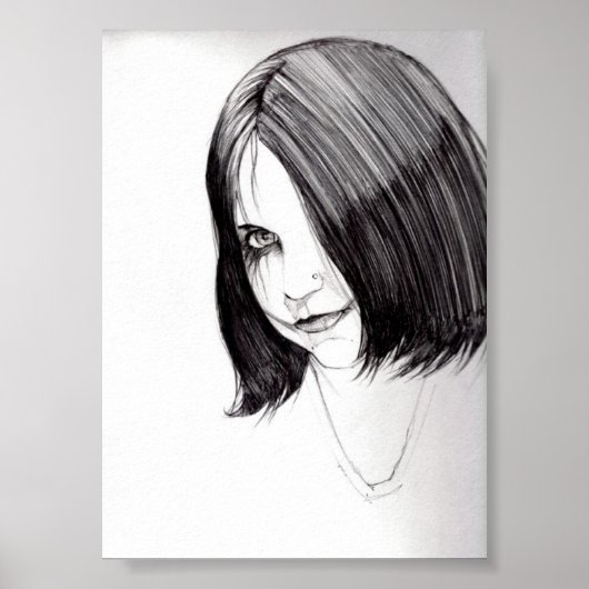 Chasity Sketch Poster (Voorkant)