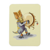 Chasmosaurus dansen een sjamaan ritueel magneet (Verticaal)