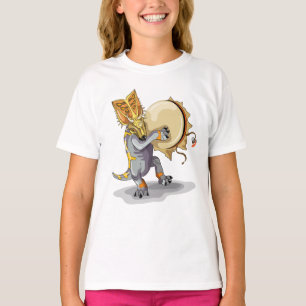 Chasmosaurus dansen een sjamaan ritueel t-shirt