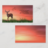 Chassant, carte de visite dehors et de (Devant / Derrière)