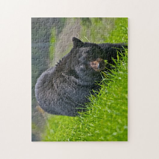 Chasse à l'ours noir, Puzzle (Vertical)