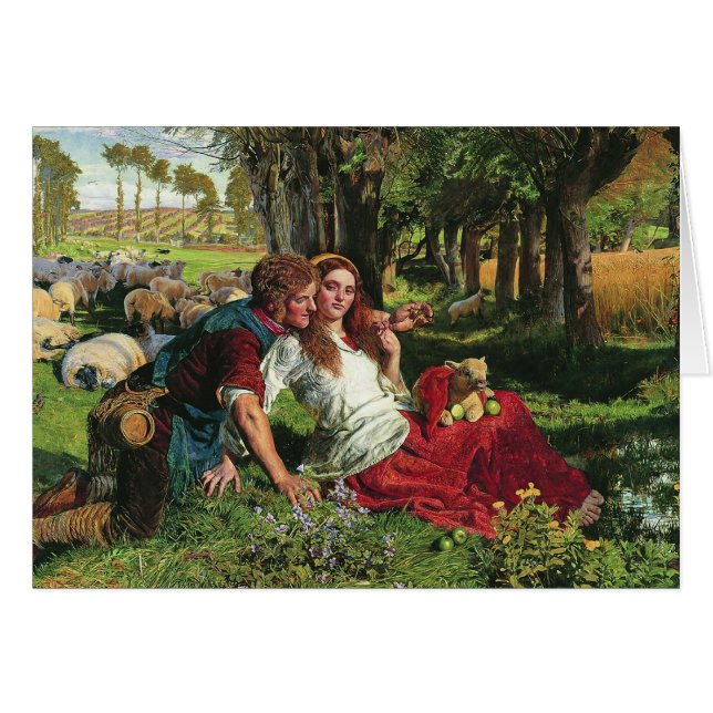 Chasse à William Holman le berger de laquais (Devant horizontal)