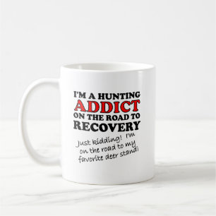 Chasse Addict Récupération drôle Mug