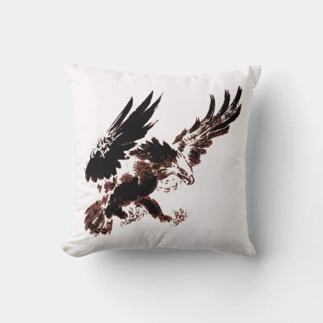 Chasse Aigle Coussin américain MoJo (Recto)