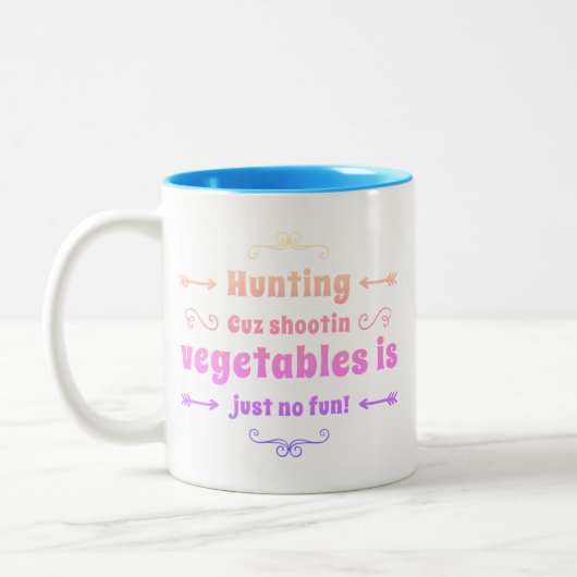 Chasse amusante Mug café (Gauche)