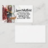 Chasse au bois de Carte de visite Deer Doe Buck (Devant / Derrière)