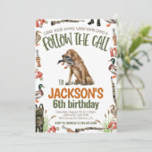 Chasse au canard Invitation Anniversaire (Debout devant)