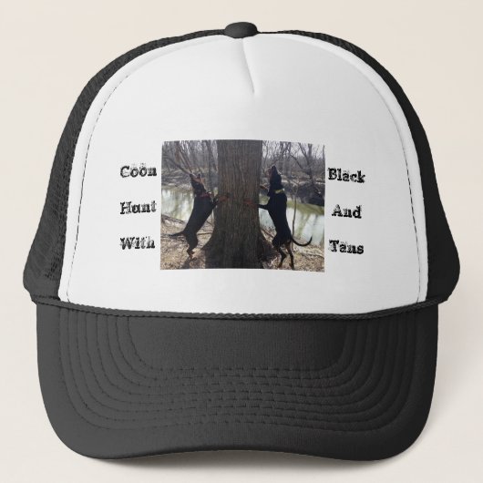Chasse au cocon avec noir et tans casquette avec p (Devant)