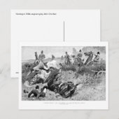 Chasse au renard au Royaume-Uni 1890 carte postale (Devant / Derrière)