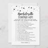 Chasse au trésor Hen Party - Carte de jeu modifiab (Devant)