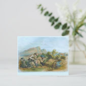 Chasse aux cerfs dans les Highlands écossais Carte (Debout devant)