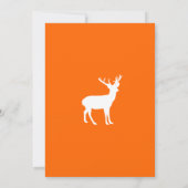 Chasse aux cerfs Invitation Anniversaire | Fête Ca (Dos)