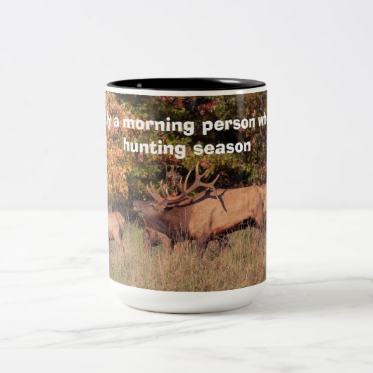 Chasse aux élans Mug (Centre)