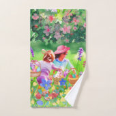 Chasse aux oeufs de Pâques (Serviette à main)