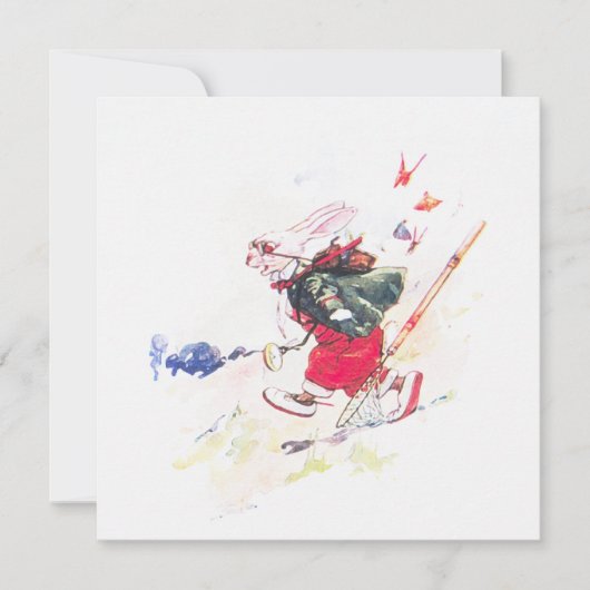 Chasse aux papillons ~ Invitation (Devant)