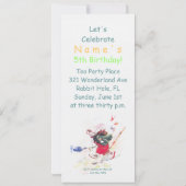 Chasse aux papillons ~ Invitations / RSVP (Dos)