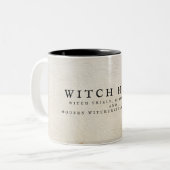 Chasse aux sorcières Podcast Mug (Devant gauche)