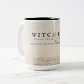 Chasse aux sorcières Podcast Mug (Devant gauche)