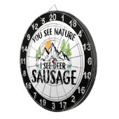 Chasse Buck Cible de flechettes debout 5 (Devant droit)