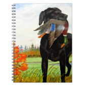 Chasse Carnet de peinture de chien (Devant)