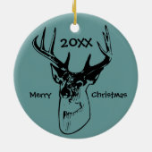 Chasse Chasse Chasse aux cerfs Antlers Ornement de (Dos)