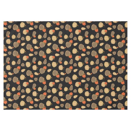 Chasse citrouille automne Halloween Nappe (Devant (Horizontal))