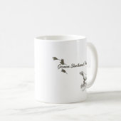 Chasse de caille de pointer germanique, Art Mug (Devant droit)