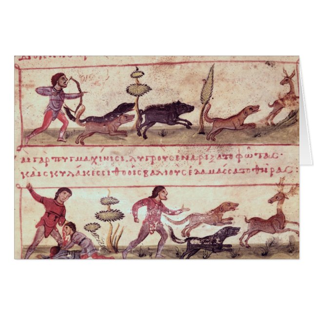 Chasse de cerfs communs (Devant horizontal)