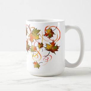 Chasse de la tasse de brise d'automne