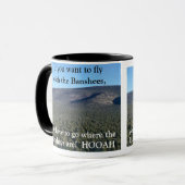 Chasse de la tasse de café de chasse d'élans de (Devant gauche)