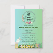 Chasse de Pâques sur invitation (Devant)