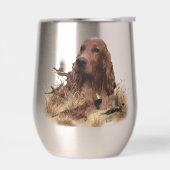 Chasse de Setter irlandais faisan, Art (Gauche)