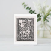 Chasse D'Oudry Briefkaart (Staand voorkant)